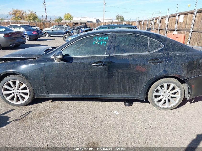 2009 Lexus Is 250 VIN: JTHCK262092027839 Lot: 40744404