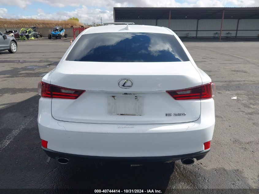 2014 Lexus Is 250 VIN: JTHBF1D20E5038491 Lot: 40744414