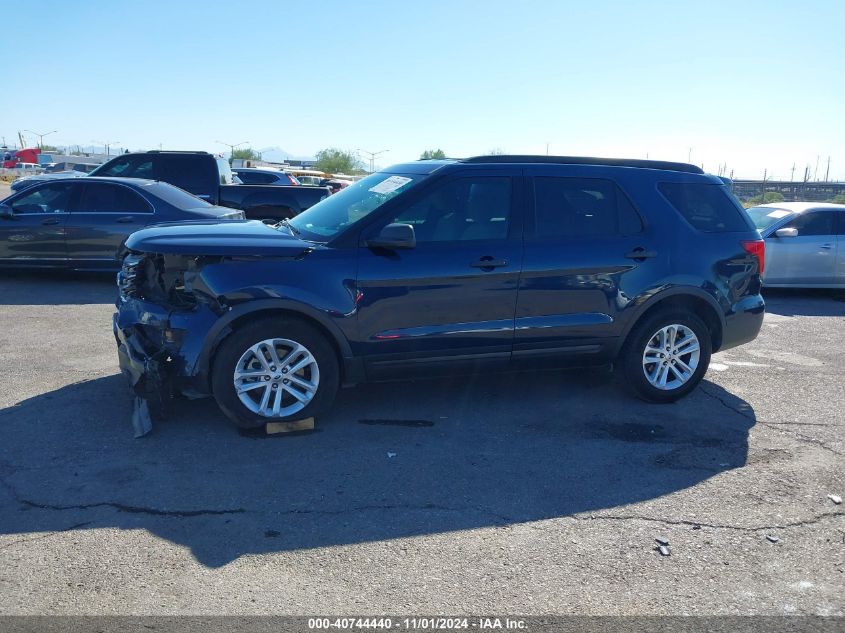 2016 Ford Explorer VIN: 1FM5K7B80GGB17683 Lot: 40744440