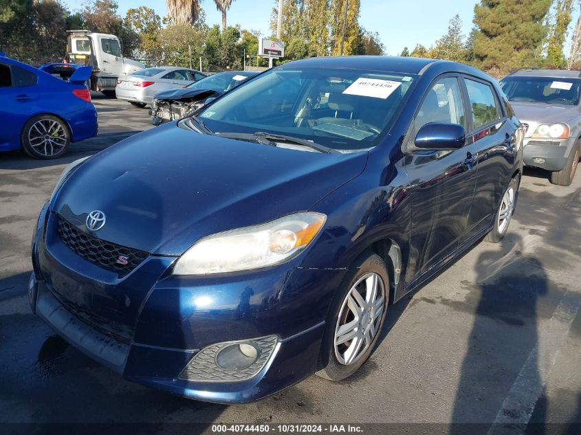 2009 Toyota Matrix S VIN: 2T1KE40EX9C006419 Lot: 40744450