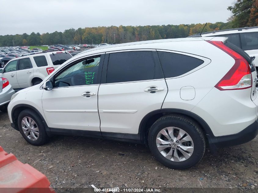 2014 Honda Cr-V Ex-L VIN: 5J6RM3H70EL028637 Lot: 40744452