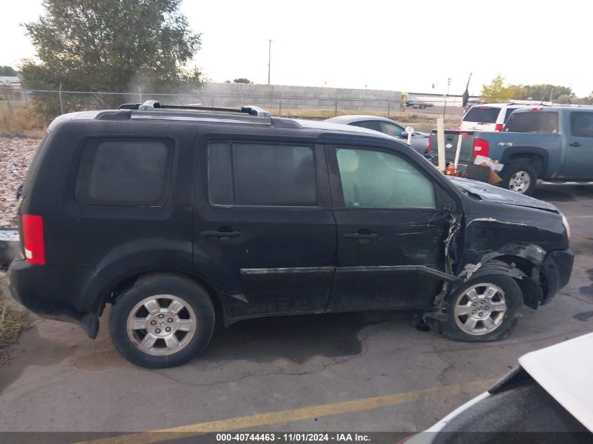 2011 Honda Pilot Lx VIN: 5FNYF4H24BB056798 Lot: 40744463