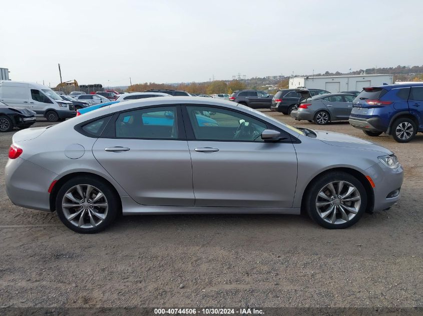 2016 Chrysler 200 S VIN: 1C3CCCBB1GN133033 Lot: 40744506