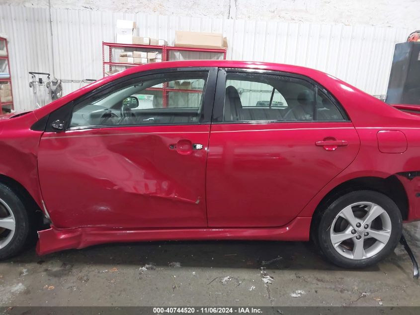 2013 Toyota Corolla S VIN: 5YFBU4EE9DP208270 Lot: 40744520