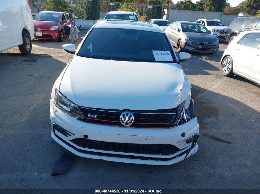 2016 Volkswagen Jetta 2.0T Gli Sel VIN: 3VW4T7AJ7GM257055 Lot: 40744530