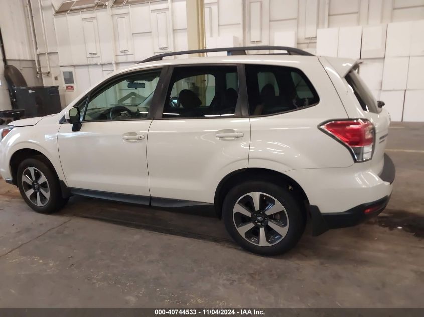 2018 Subaru Forester 2.5I Premium VIN: JF2SJAGC1JH508302 Lot: 40744533