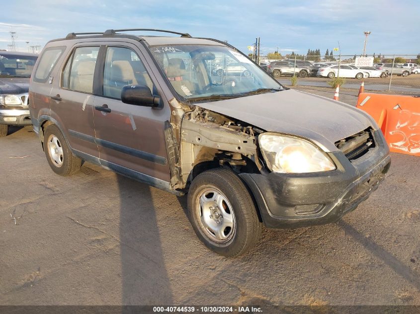 2004 Honda Cr-V Lx VIN: JHLRD68424C013619 Lot: 40744539