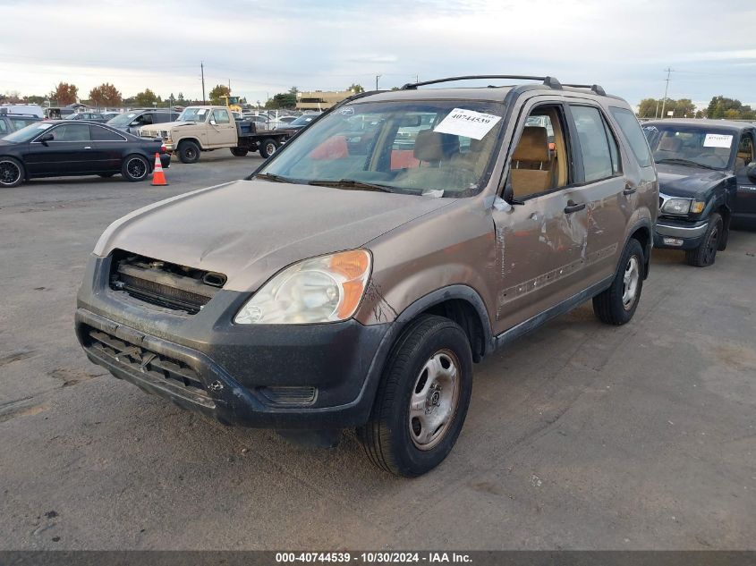 2004 Honda Cr-V Lx VIN: JHLRD68424C013619 Lot: 40744539