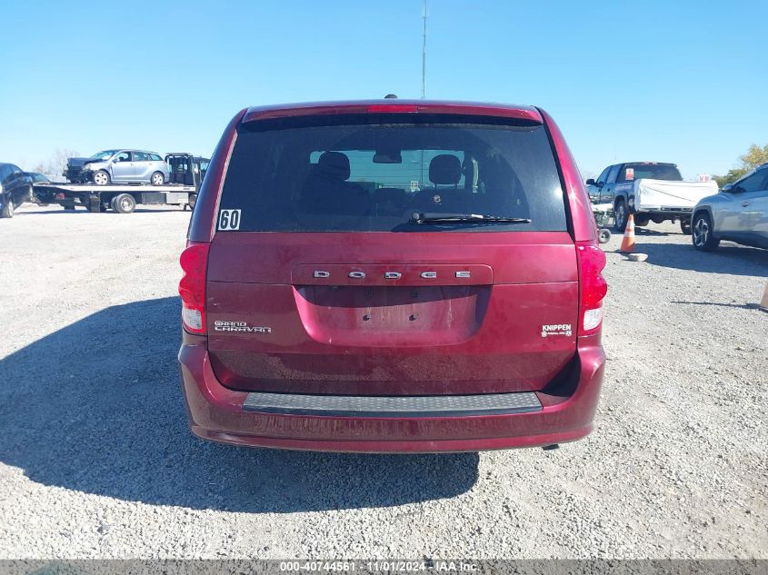 2019 Dodge Grand Caravan Se Plus VIN: 2C4RDGBG7KR502821 Lot: 40744561