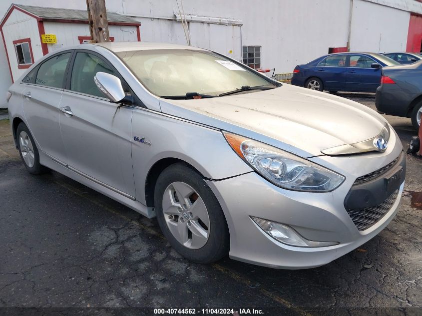 2012 Hyundai Sonata Hybrid VIN: KMHEC4A44CA033499 Lot: 40744562