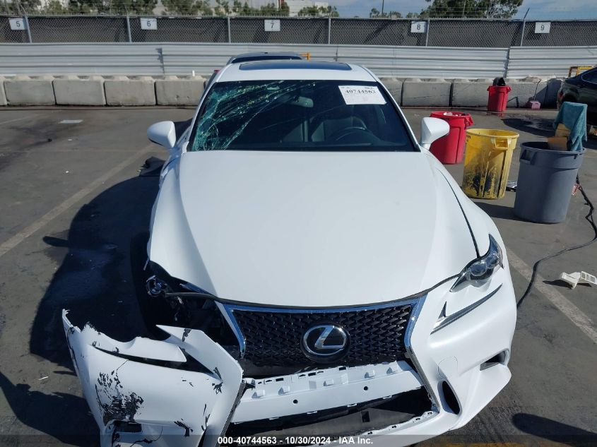 2016 Lexus Is 200T VIN: JTHBA1D21G5016274 Lot: 40744563