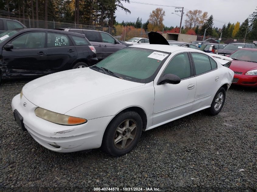 2004 Oldsmobile Alero Gl VIN: 1G3NL52F64C105917 Lot: 40744570