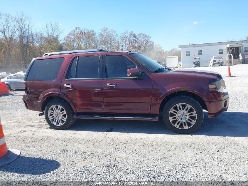 2011 Ford Expedition Limited VIN: 1FMJU2A58BEF24884 Lot: 40744586