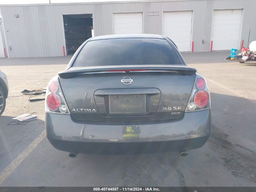 2006 Nissan Altima 3.5 Se VIN: 1N4BL11D86N437852 Lot: 40744587