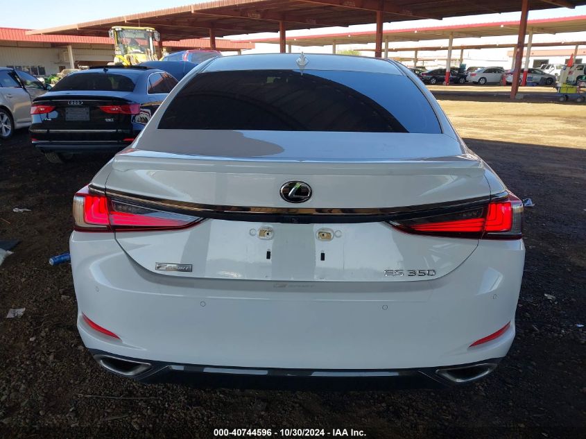 2019 Lexus Es 350 F Sport VIN: 58ABZ1B18KU048985 Lot: 40744596