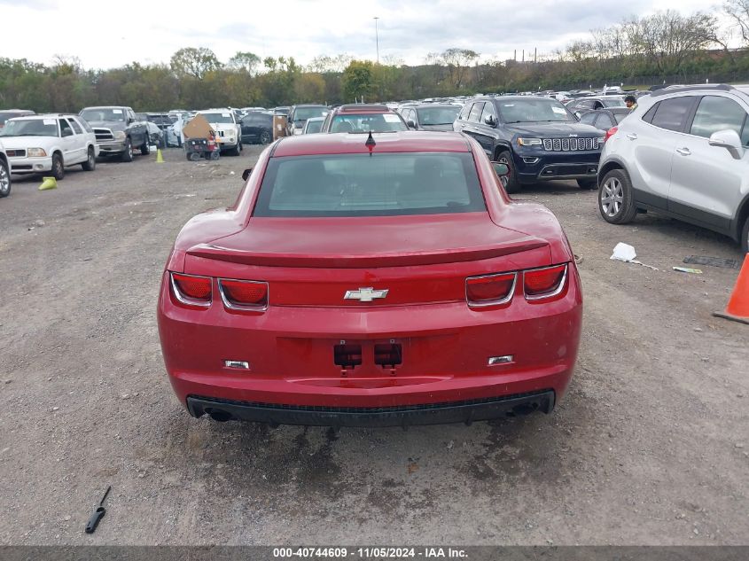 2013 Chevrolet Camaro 1Lt VIN: 2G1FB1E34D9112544 Lot: 40744609