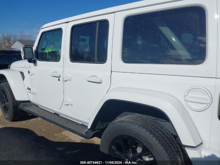 2022 Jeep Wrangler Unlimited High Altitude 4X4 VIN: 1C4HJXEG4NW102047 Lot: 40744621