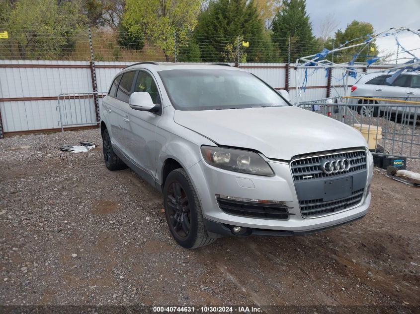 2008 Audi Q7 3.6 VIN: WA1AY74L88D042151 Lot: 40744631