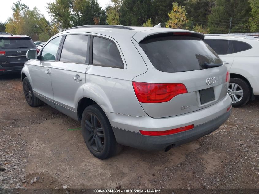 2008 Audi Q7 3.6 VIN: WA1AY74L88D042151 Lot: 40744631