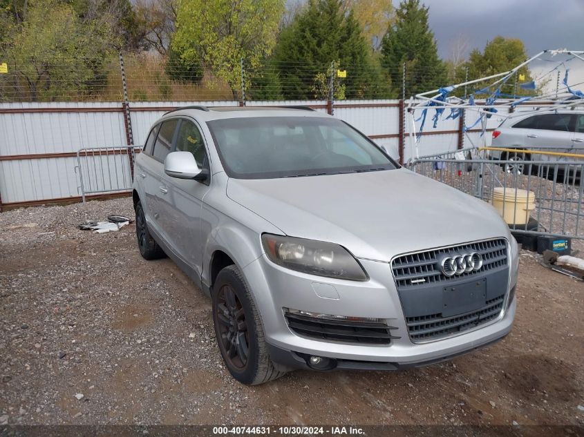 2008 Audi Q7 3.6 VIN: WA1AY74L88D042151 Lot: 40744631