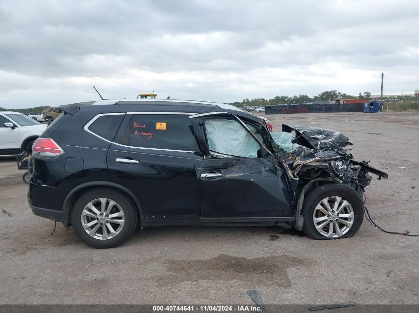 2016 Nissan Rogue Sv VIN: KNMAT2MT2GP703502 Lot: 40744641