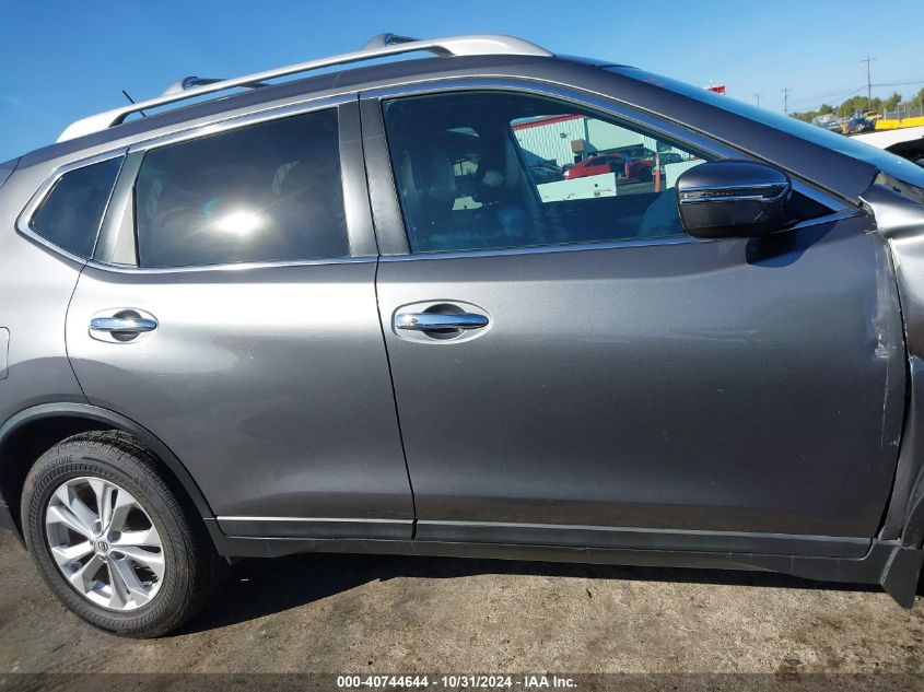 2016 Nissan Rogue Sv VIN: 5N1AT2MM5GC846472 Lot: 40744644