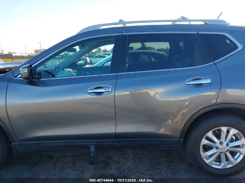 2016 Nissan Rogue Sv VIN: 5N1AT2MM5GC846472 Lot: 40744644