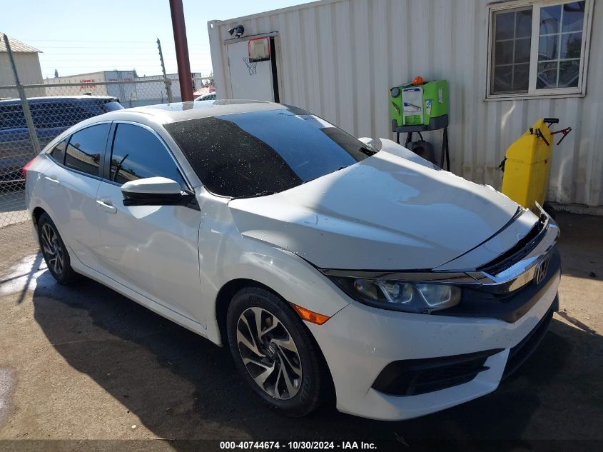 2016 Honda Civic Ex VIN: 2HGFC2F77GH575771 Lot: 40744674