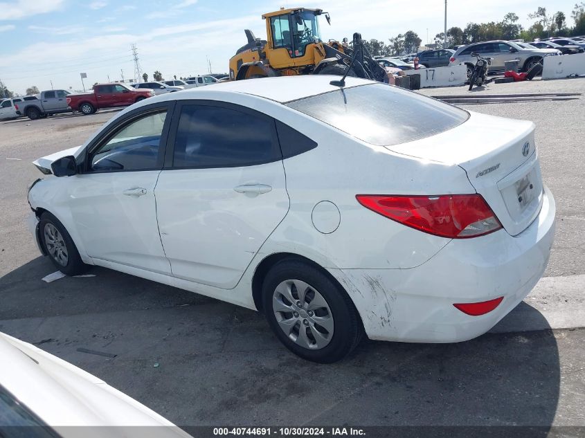 2017 Hyundai Accent Se VIN: KMHCT4AE8HU173268 Lot: 40744691