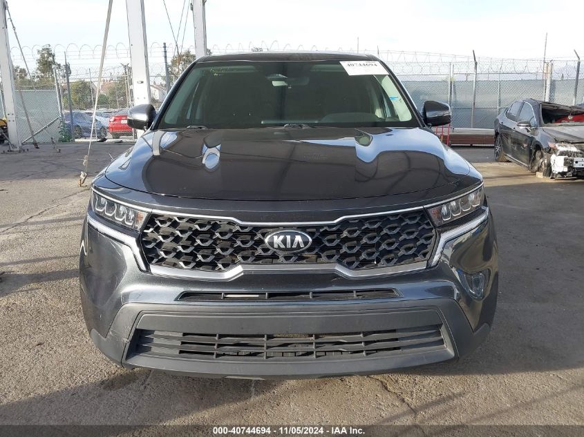 2021 Kia Sorento Lx VIN: 5XYRG4LC8MG017256 Lot: 40744694