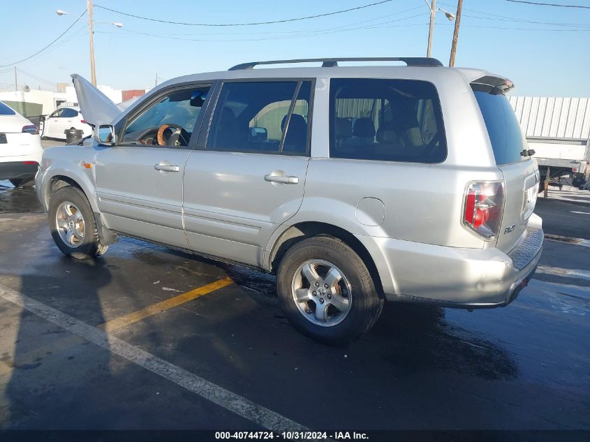 2006 Honda Pilot Ex-L VIN: 2HKYF18526H533616 Lot: 40744724