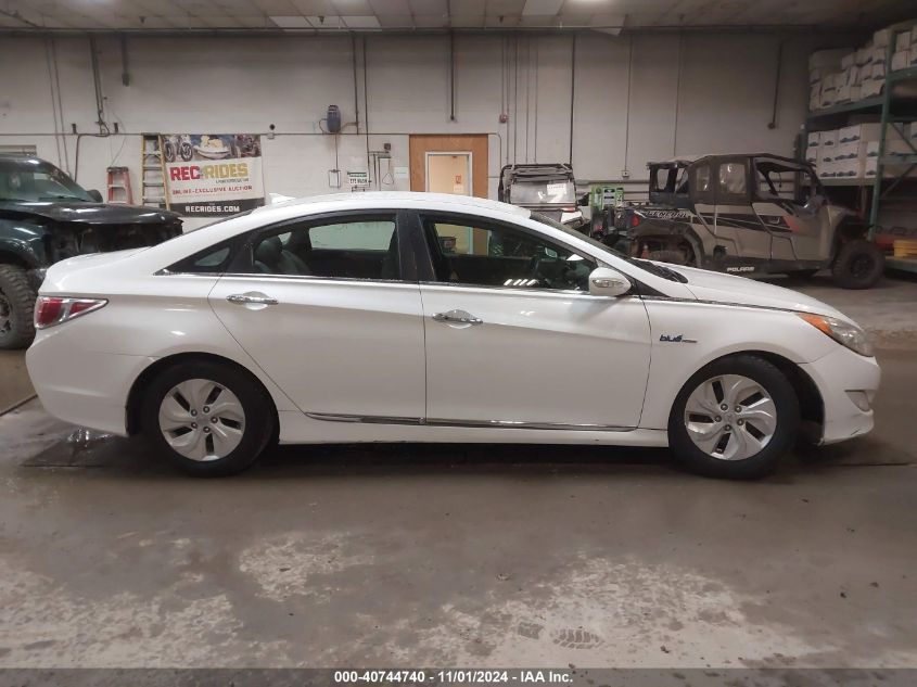 2013 Hyundai Sonata Hybrid VIN: KMHEC4A40DA084676 Lot: 40744740