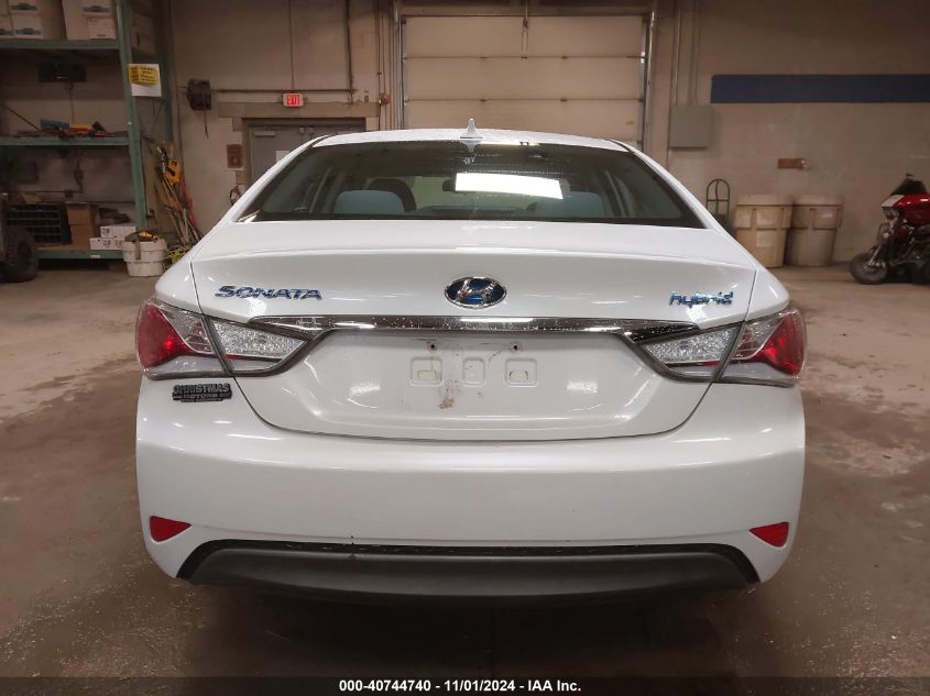 2013 Hyundai Sonata Hybrid VIN: KMHEC4A40DA084676 Lot: 40744740