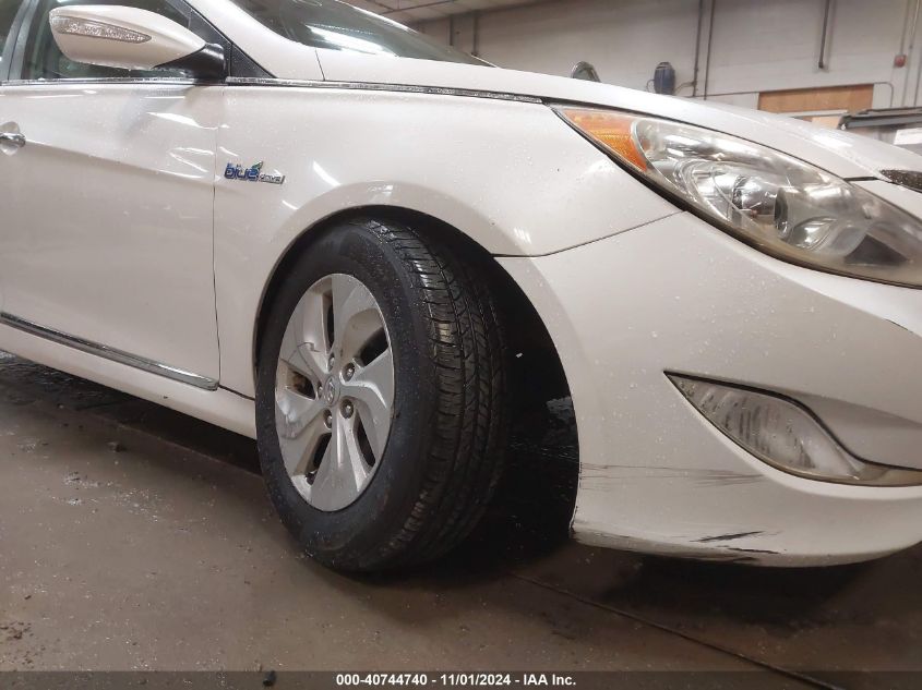 2013 Hyundai Sonata Hybrid VIN: KMHEC4A40DA084676 Lot: 40744740