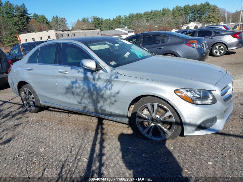 2016 Mercedes-Benz C 300 4Matic/Luxury 4Matic/Sport 4Matic VIN: WDDWF4KB2GR166529 Lot: 40744768