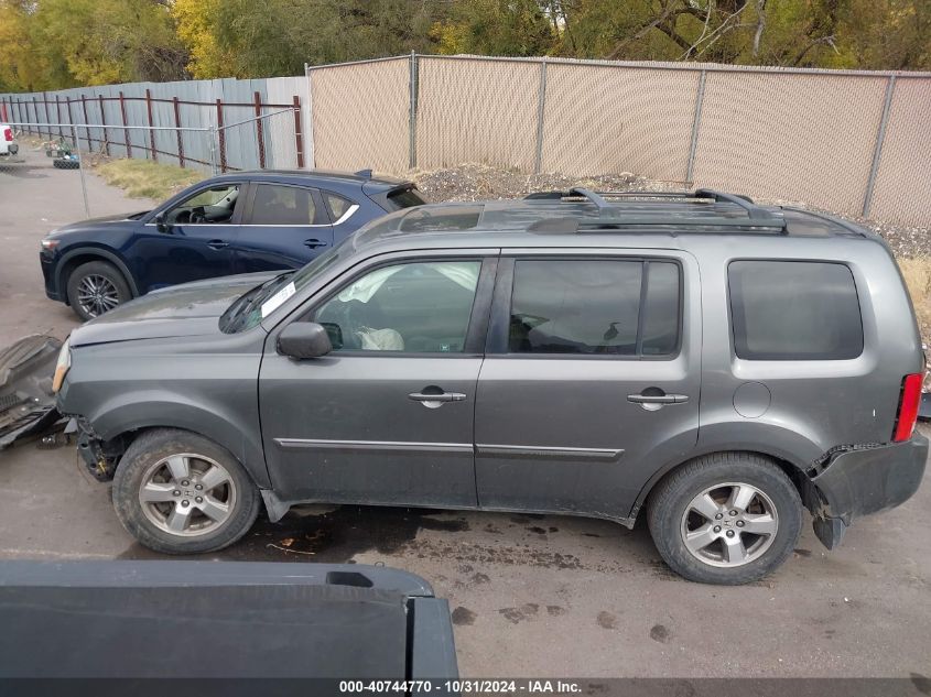 2009 Honda Pilot Ex-L VIN: 5FNYF48539B022369 Lot: 40744770