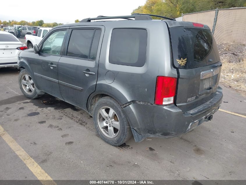 2009 Honda Pilot Ex-L VIN: 5FNYF48539B022369 Lot: 40744770