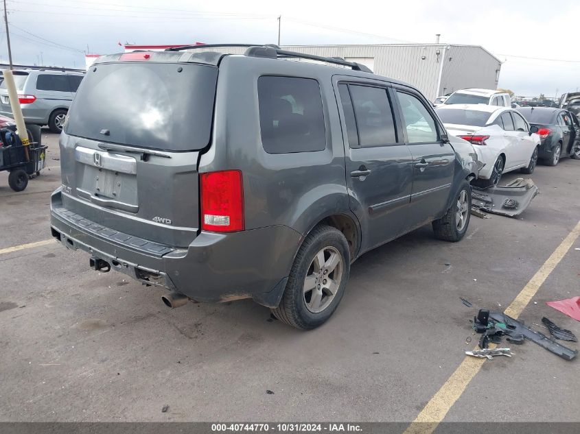 2009 Honda Pilot Ex-L VIN: 5FNYF48539B022369 Lot: 40744770