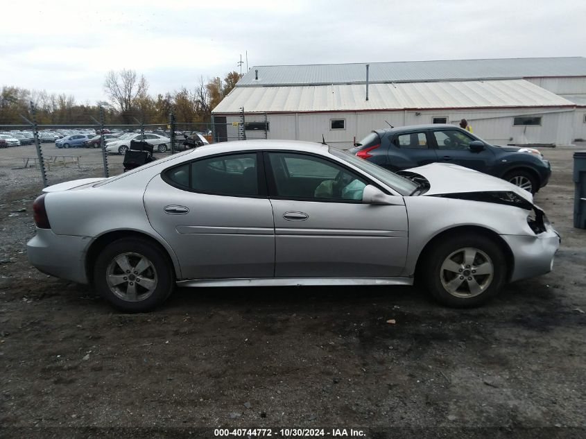 2005 Pontiac Grand Prix VIN: 2G2WP522X51307550 Lot: 40744772