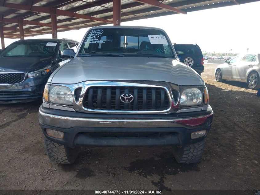 2001 Toyota Tacoma Base V6 VIN: 5TEWN72NX1Z753999 Lot: 40744773