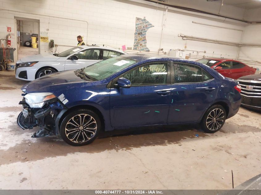 2015 Toyota Corolla S Plus VIN: 2T1BURHE9FC384294 Lot: 40744777