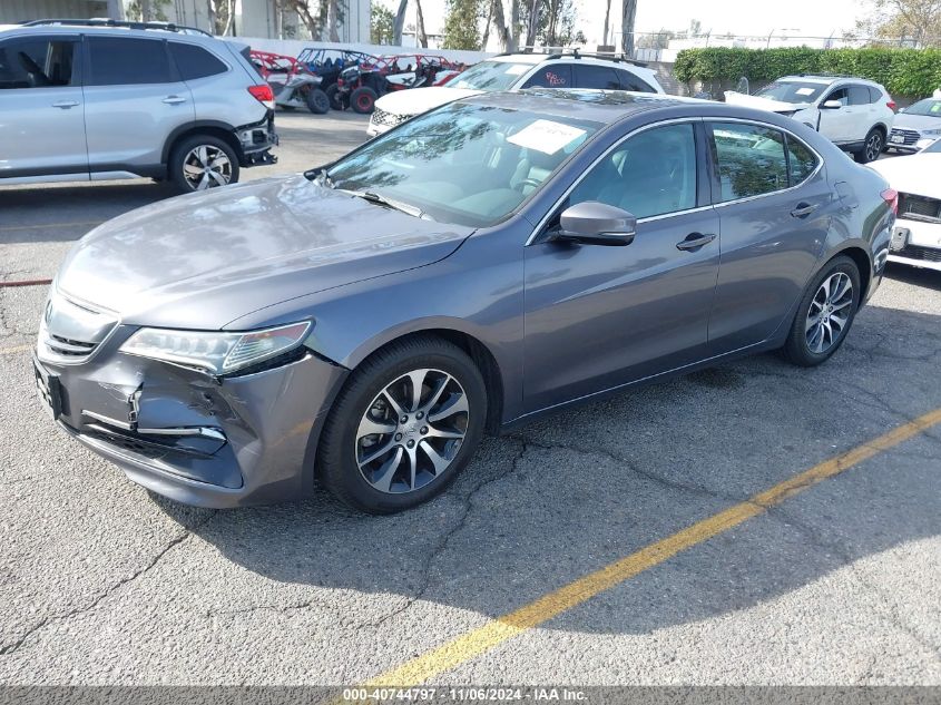 2017 Acura Tlx VIN: 19UUB1F35HA000344 Lot: 40744797