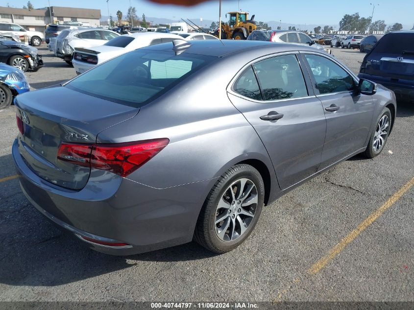 2017 Acura Tlx VIN: 19UUB1F35HA000344 Lot: 40744797