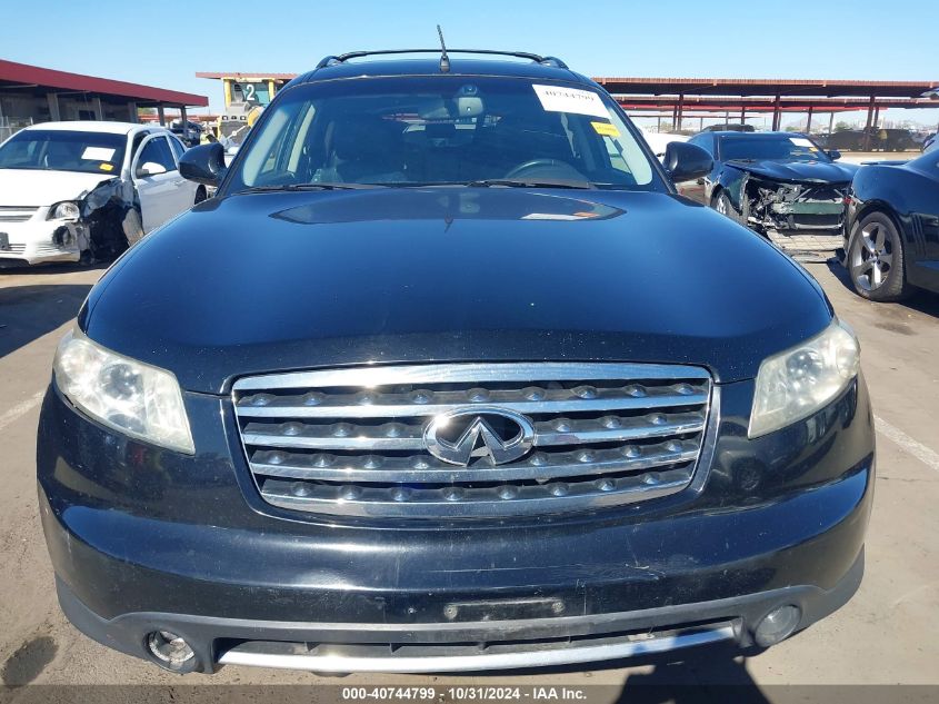 2007 Infiniti Fx35 VIN: JNRAS08W27X207269 Lot: 40744799