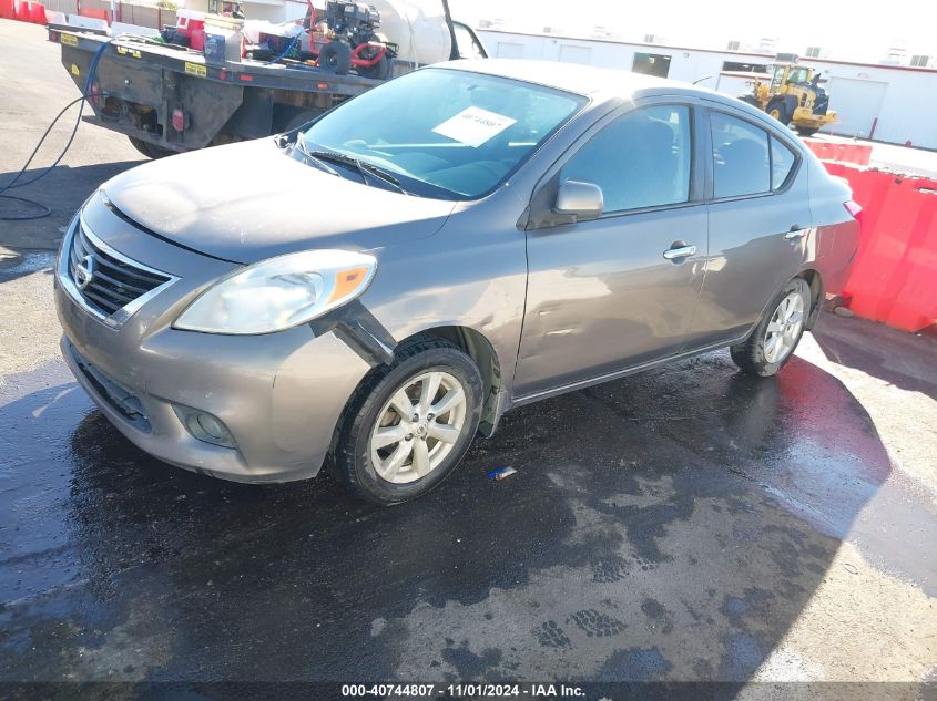 2012 Nissan Versa 1.6 Sl VIN: 3N1CN7AP2CL870555 Lot: 40744807