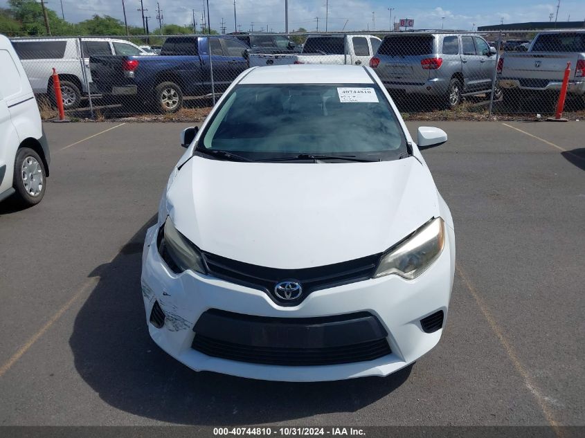 2014 Toyota Corolla Le VIN: 5YFBURHE7EP044348 Lot: 40744810