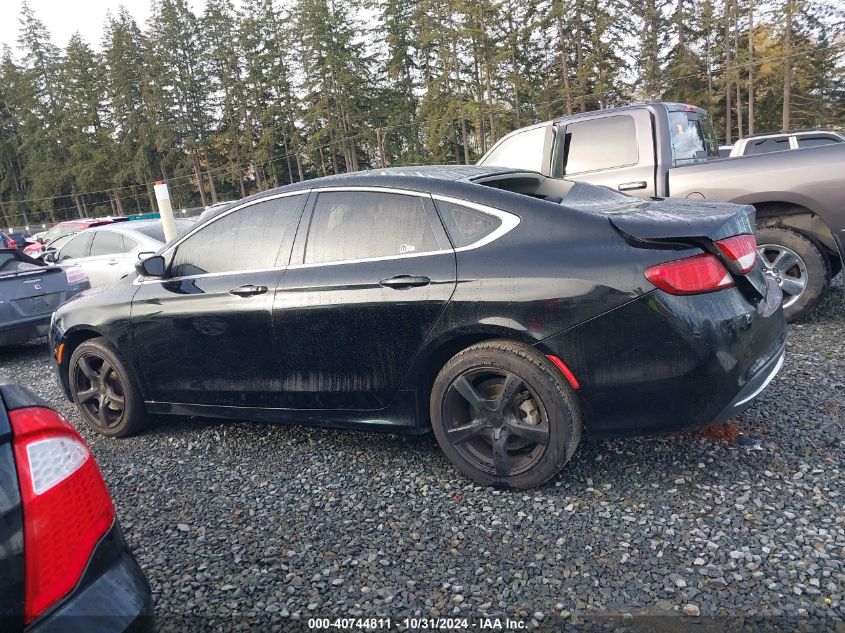 2015 Chrysler 200 Limited VIN: 1C3CCCAB7FN701320 Lot: 40744811