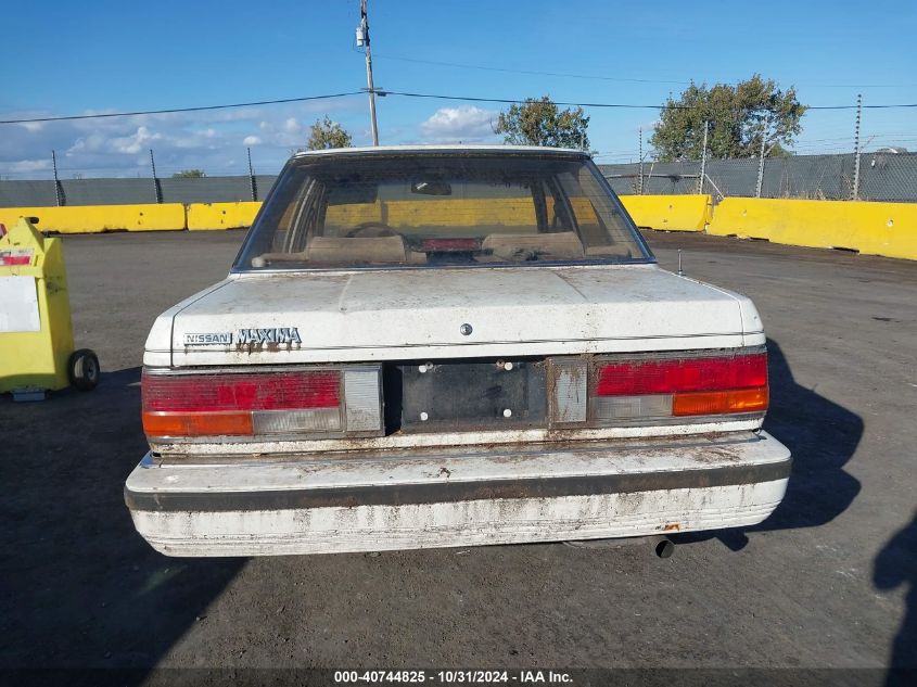 1986 Nissan Maxima VIN: JN1HU11S9GT127340 Lot: 40744825