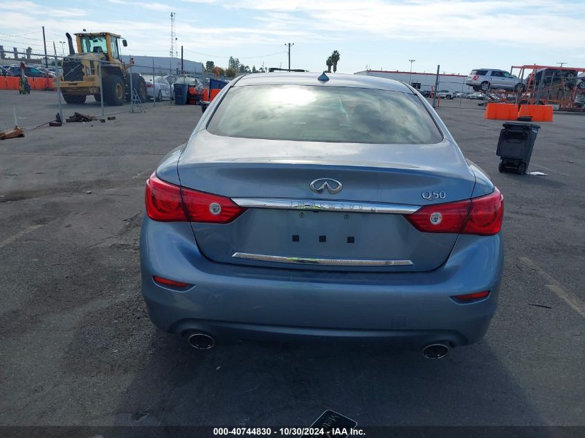 2015 Infiniti Q50 Premium VIN: JN1BV7AP6FM342569 Lot: 40744830