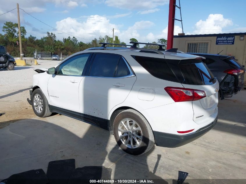 2018 Chevrolet Equinox Lt VIN: 2GNAXJEV3J6106825 Lot: 40744869